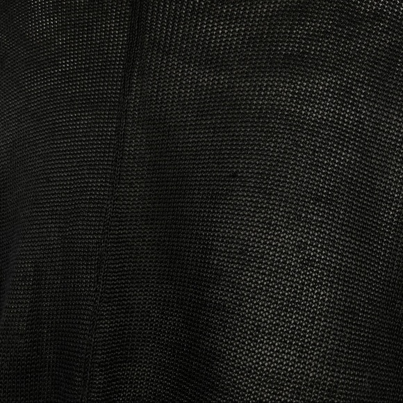 Eskandar 100% linen black oversized lagenlook drop shoulder sweater tunic top 0 - Picture 14 of 14